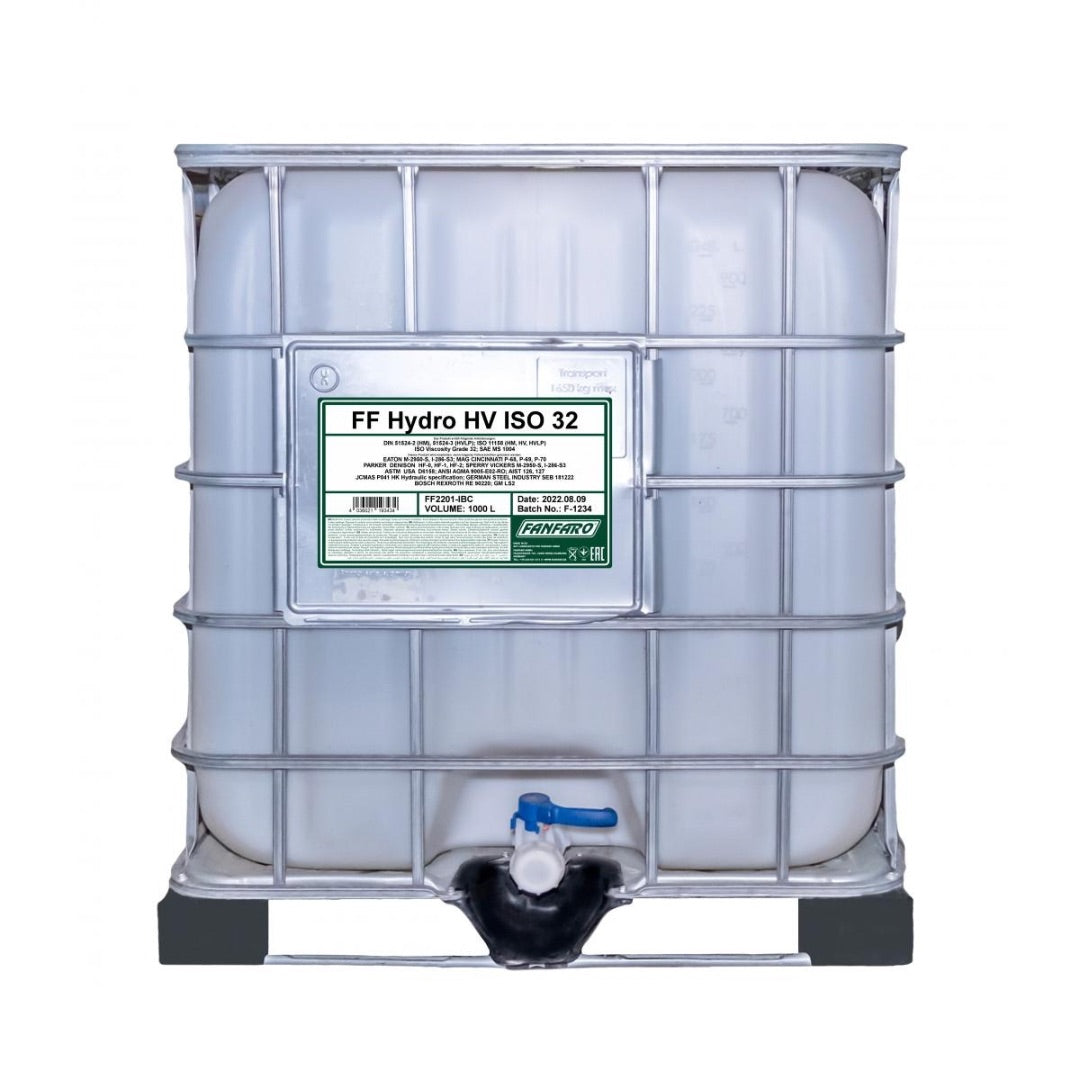 Fanfaro Hydraulic HV ISO 32 1000L