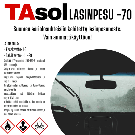 Lasinpesuneste -70 - TAsol